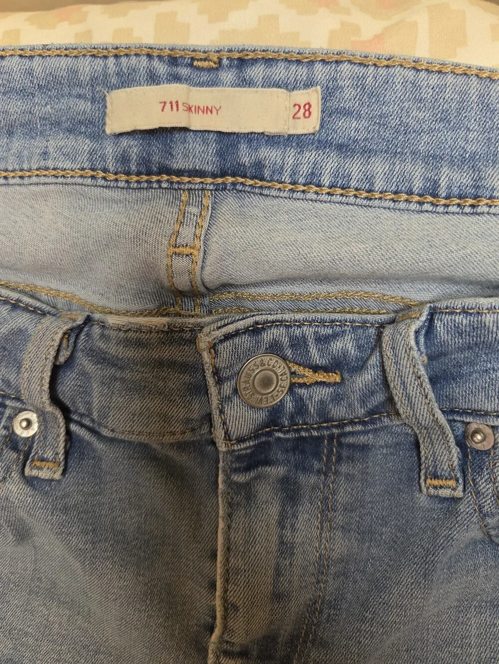 LEVI'S 711 Skinny Jeans 28 W28 L28
